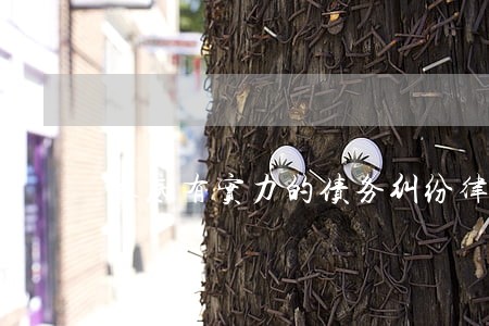 娄底有实力的债务纠纷律师 娄底有实力的债务纠纷律师