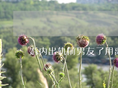 婚内出轨前男友了用离婚吗 婚内出轨前男友了用离婚吗