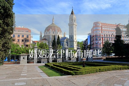 婚姻法律师有哪些 婚姻法律师有哪些
