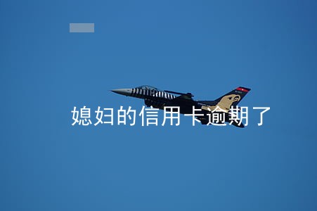 媳妇的信用卡逾期了