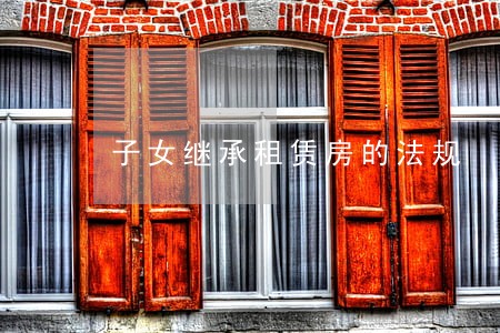 子女继承租赁房的法规 子女继承租赁房的法规