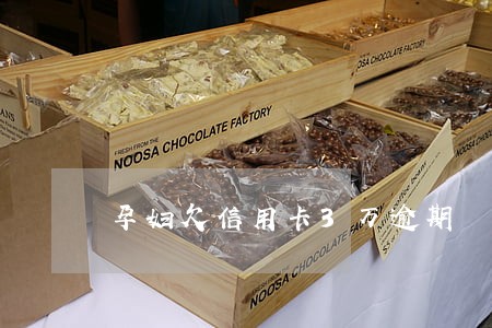 孕妇欠信用卡3万逾期