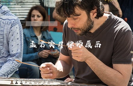 孟君实习律师履历 孟君实习律师履历