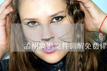 孟州离婚案件调解免费律师咨询 孟州离婚案件调解免费律师咨询