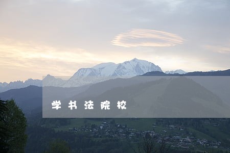 学书法院校