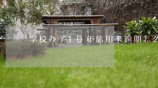 学校办了10年信用卡逾期怎么办 学校办了10年信用卡逾期怎么办