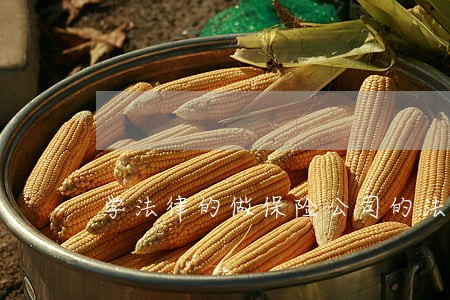 学法律的做保险公司的法务诉讼 学法律的做保险公司的法务诉讼