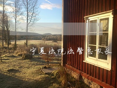 宁夏法院法警总队长 宁夏法院法警总队长