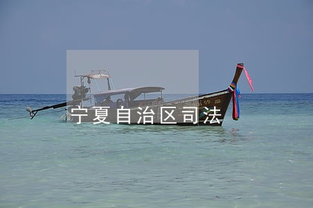 宁夏自治区司法 宁夏自治区司法