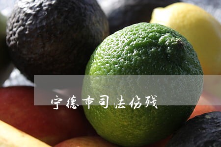 宁德市司法伤残