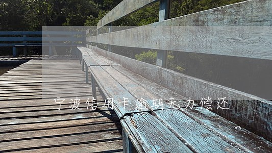 宁波信用卡逾期无力偿还