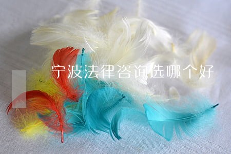 宁波法律咨询选哪个好 宁波法律咨询选哪个好