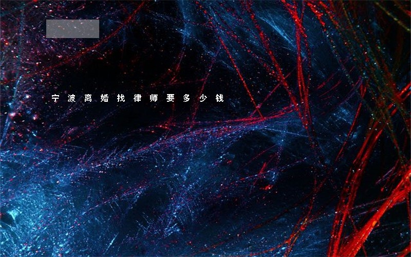 宁波离婚找律师要多少钱 宁波离婚找律师要多少钱
