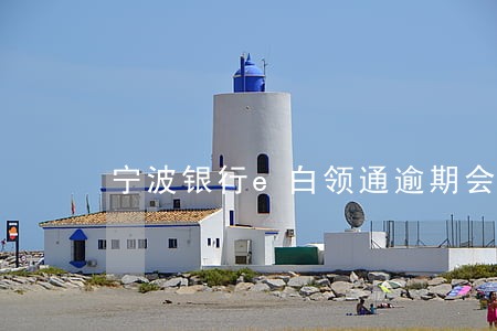 宁波银行e白领通逾期会怎么办 宁波银行e白领通逾期会怎么办