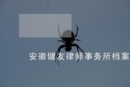 安徽健友律师事务所档案 安徽健友律师事务所档案