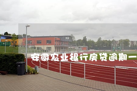 安徽农业银行房贷逾期一天 安徽农业银行房贷逾期一天