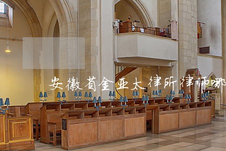 安徽省金亚太律所律师哪里找 安徽省金亚太律所律师哪里找