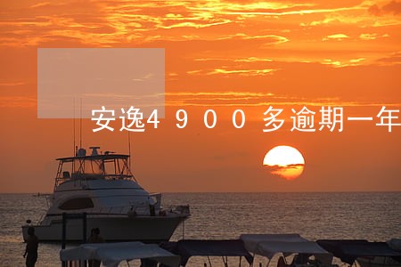 安逸4900多逾期一年 安逸4900多逾期一年
