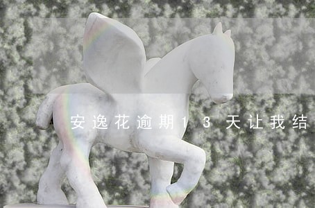 安逸花逾期13天让我结清 安逸花逾期13天让我结清