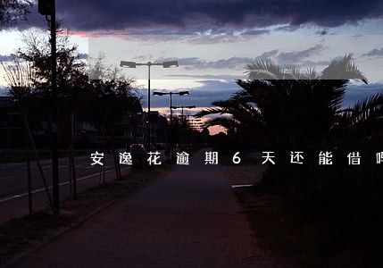 安逸花逾期6天还能借吗 安逸花逾期6天还能借吗