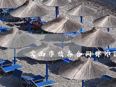 定西市债务合同律师团队 定西市债务合同律师团队