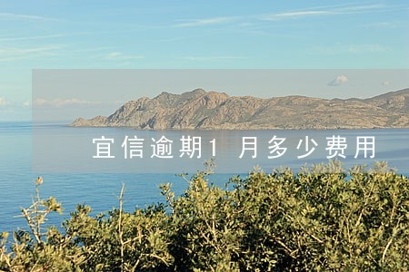 宜信逾期1月多少费用 宜信逾期1月多少费用