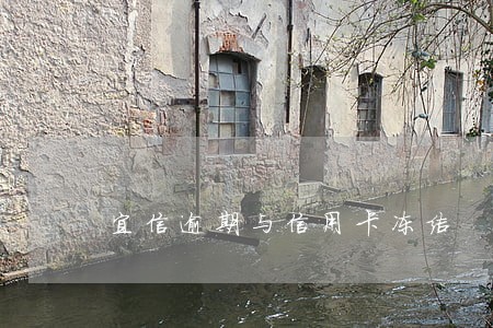 宜信逾期与信用卡冻结 宜信逾期与信用卡冻结