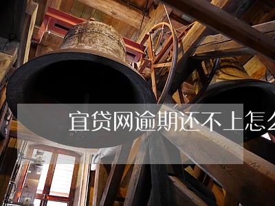 宜贷网逾期还不上怎么办 宜贷网逾期还不上怎么办