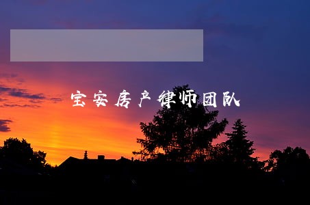 宝安房产律师团队 宝安房产律师团队