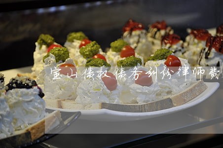 宝山债权债务纠纷律师费用 宝山债权债务纠纷律师费用