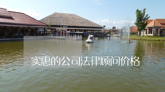 实惠的公司法律顾问价格 实惠的公司法律顾问价格