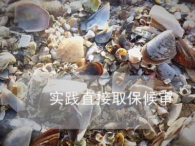 实践直接取保候审 实践直接取保候审