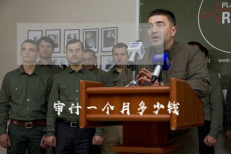 审计一个月多少钱 审计一个月多少钱
