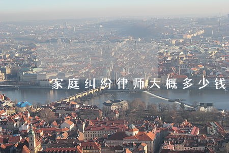 家庭纠纷律师大概多少钱 家庭纠纷律师大概多少钱
