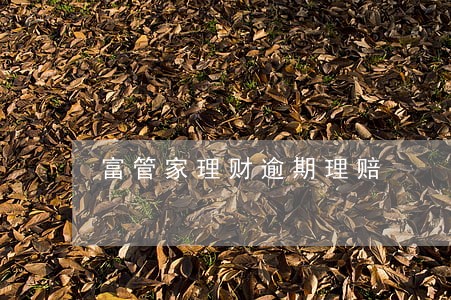 富管家理财逾期理赔 富管家理财逾期理赔