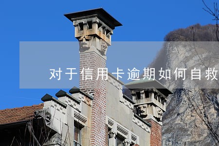 对于信用卡逾期如何自救
