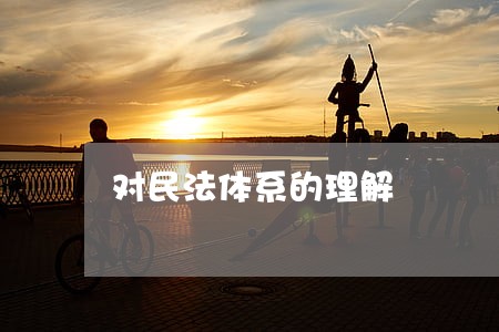 对民法体系的理解 对民法体系的理解