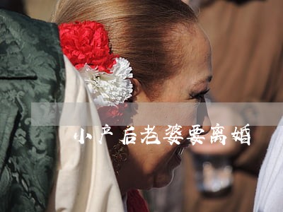 小产后老婆要离婚 小产后老婆要离婚