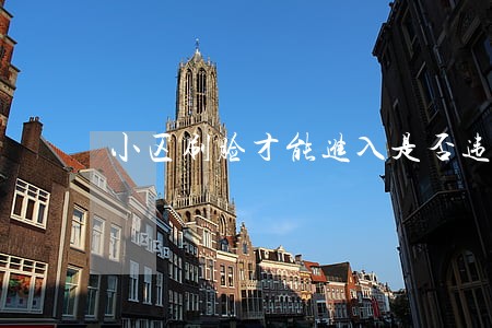 小区刷脸才能进入是否违法 小区刷脸才能进入是否违法