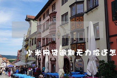 小米网贷逾期无力偿还怎么处理 小米网贷逾期无力偿还怎么处理