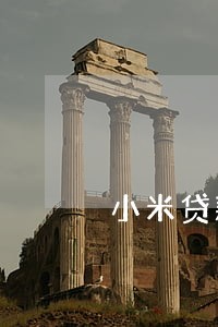 小米贷款逾期10天上门 小米贷款逾期10天上门