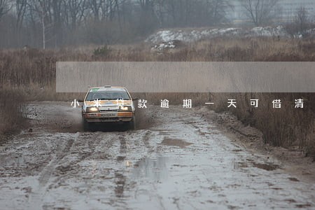 小米贷款逾期一天可借清0 小米贷款逾期一天可借清0