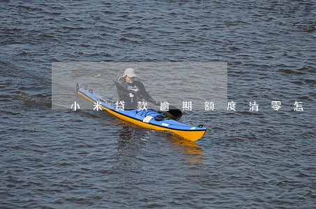 小米贷款逾期额度清零怎么办 小米贷款逾期额度清零怎么办