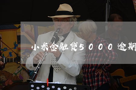 小米金融贷5000逾期