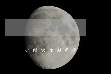 小网贷逾期半年 小网贷逾期半年