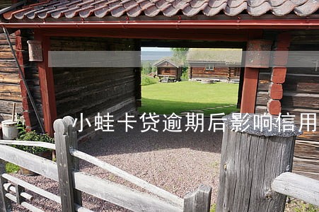 小蛙卡贷逾期后影响信用卡吗 小蛙卡贷逾期后影响信用卡吗