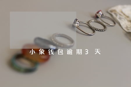 小象钱包逾期3天 小象钱包逾期3天