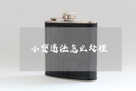 小贷违法怎么处理 小贷违法怎么处理