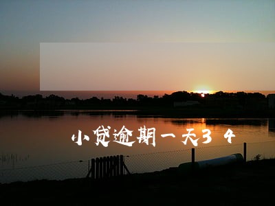 小贷逾期一天34 小贷逾期一天34