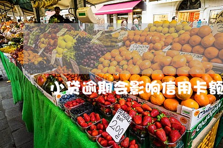 小贷逾期会影响信用卡额度吗 小贷逾期会影响信用卡额度吗